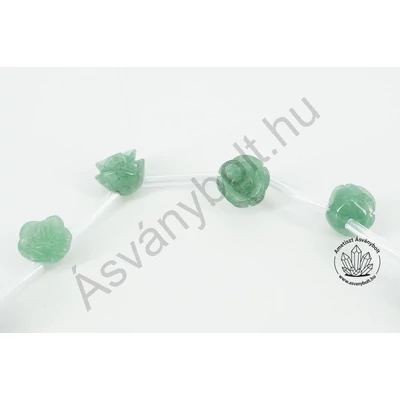 Aventurin 10 mm-es fűzhető rózsa 1 db