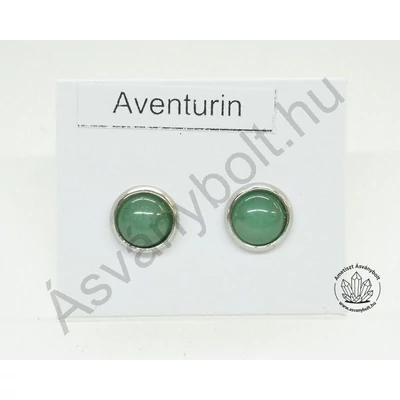 Aventurin 6-os félgömb füli nemesacélban