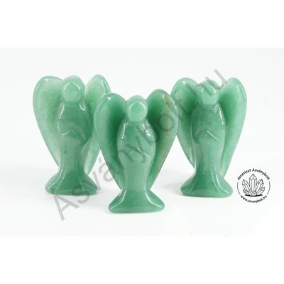 Aventurin kis angyal figura