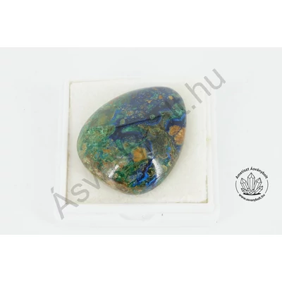 Azurit-malachit csepp kaboson 25400