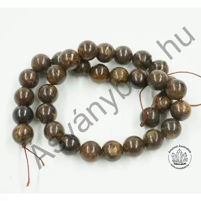 Bronzit 12 mm-es golyók 5 db