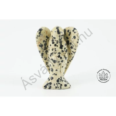 Dalmata jáspis közép angyal figura