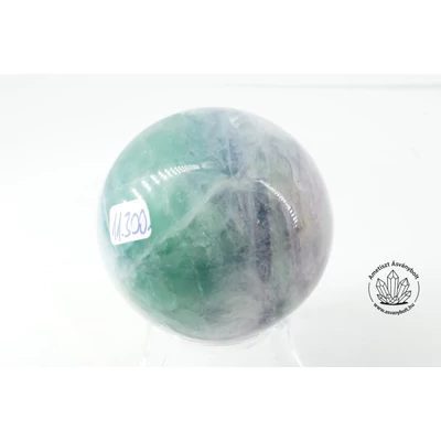 Fluorit lilás zöld golyó 11300