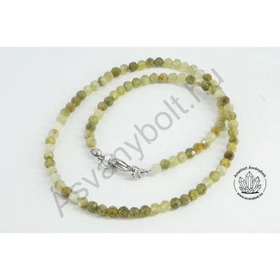 Grosszulár fazettált 5-ös golyós lánc