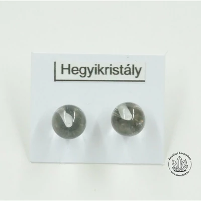 Hegyikristály 8-as golyós nemesacélos füli