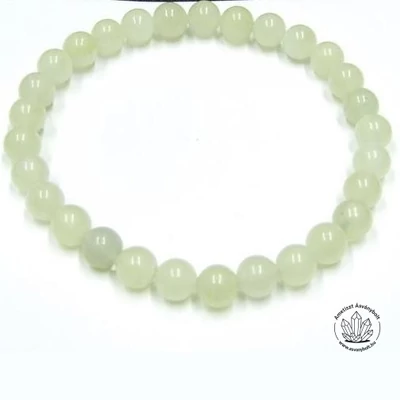 Jade 6 mm-es golyós féldrágakő karkötő