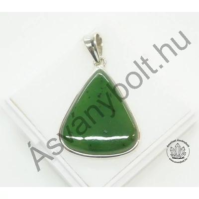 Jade kanadai drágakő ezüstben 31500