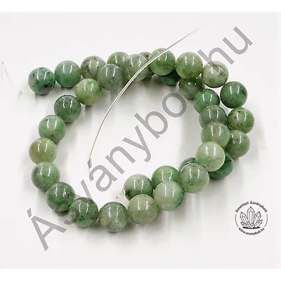 Jade kínai 12 mm-es golyós szál