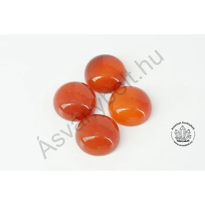 Karneol 12 mm-es kaboson
