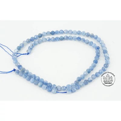 Kianit fazettált 5 mm-es golyós szál