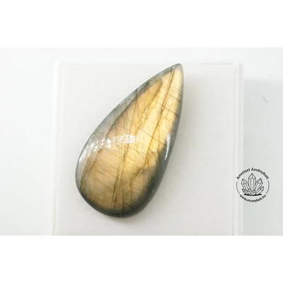 Labradorit bronzos csepp kaboson 10260