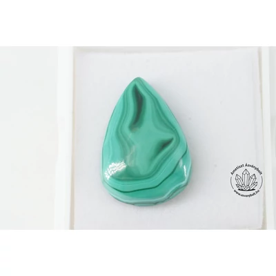 Malachit csepp kaboson 4220