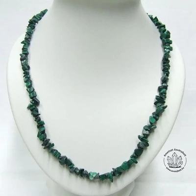 Malachit szemcselánc 50 cm Malachit szemcselánc 50 cm