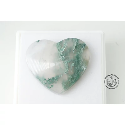 Mohaachát zöld szív kaboson 11840 Mohaachát zöld szív kaboson 11840