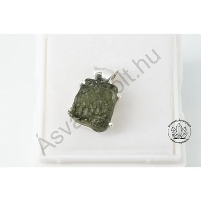 Moldavit ezüst foglalatban 63600