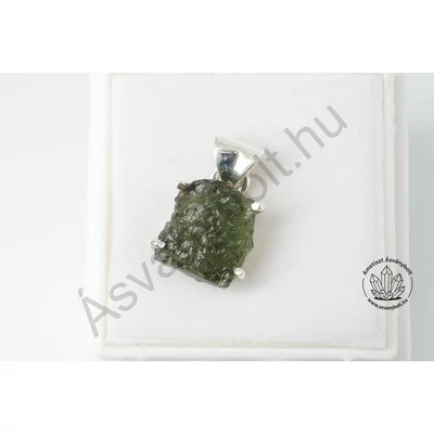 Moldavit ezüst foglalatban 66500