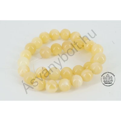 Narancs kalcit 12 mm-es golyók 5 db