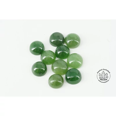 Nefrit jade extra 8 mm-es kaboson