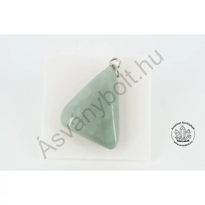 Nefrit jade fúrt medál 11600