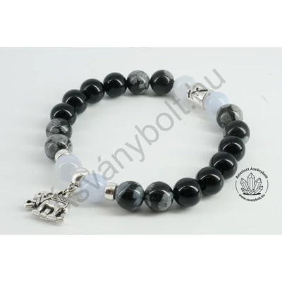 Nyilas horoszkóp karkötő elefánt függővel