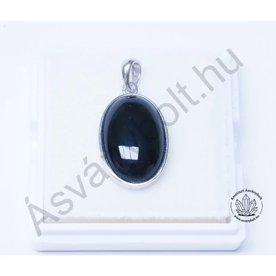 Ónix kaboson ezüstben Ónix kaboson ezüstben