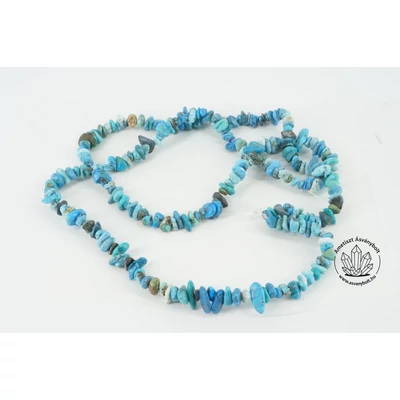 Opál kék 90-es gömbölyített szemcse szál Opál kék 90-es gömbölyített szemcse szál