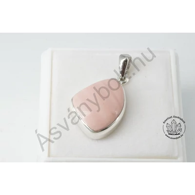 Opál pink drágakő ezüstben 16900