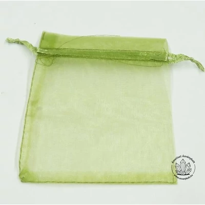 Organza tasak almazöld 5 db