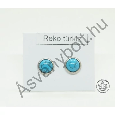 Reko türkiz 6-os félgömb füli nemesacélban