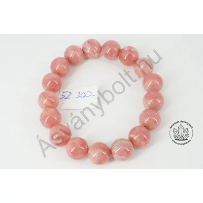Rodokrozit 13 mm-es golyós karkötő 52300