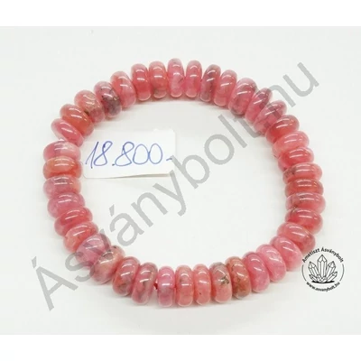 Rodokrozit extra korong karkötő 18800