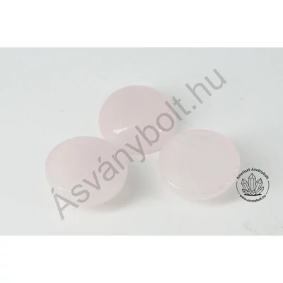 Rózsakvarc 14 mm-es kaboson