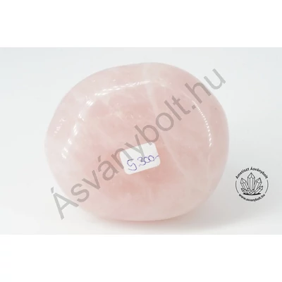 Rózsakvarc extra méretű kavics 5300
