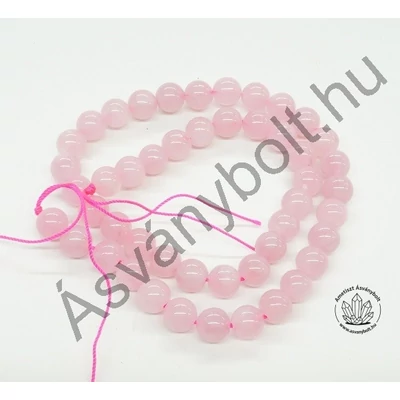 Rózsakvarc madagaszkári 8-as szál