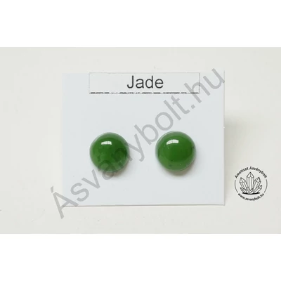 Szibériai jade 8-as beszúrós füli nemesacéllal