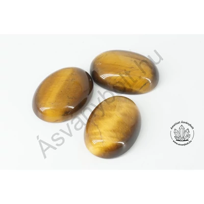 Tigrisszem 18x25 mm-es kaboson