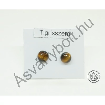Tigrisszem 6-os félgömb nemesacélos füli