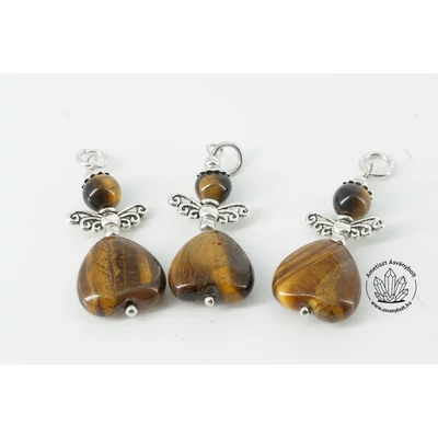 Tigrisszem szív tündér medál