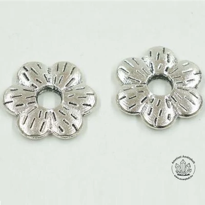 Virágdísz fűzhető 16 mm 5 db
