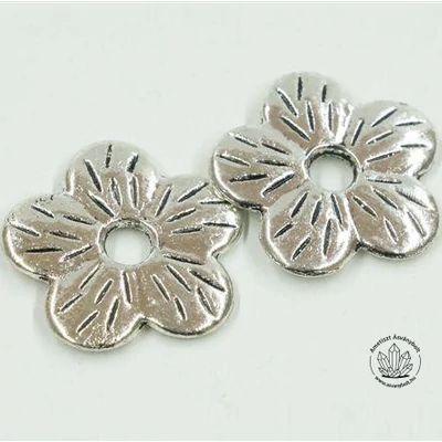Virágdísz fűzhető 22 mm 5 db
