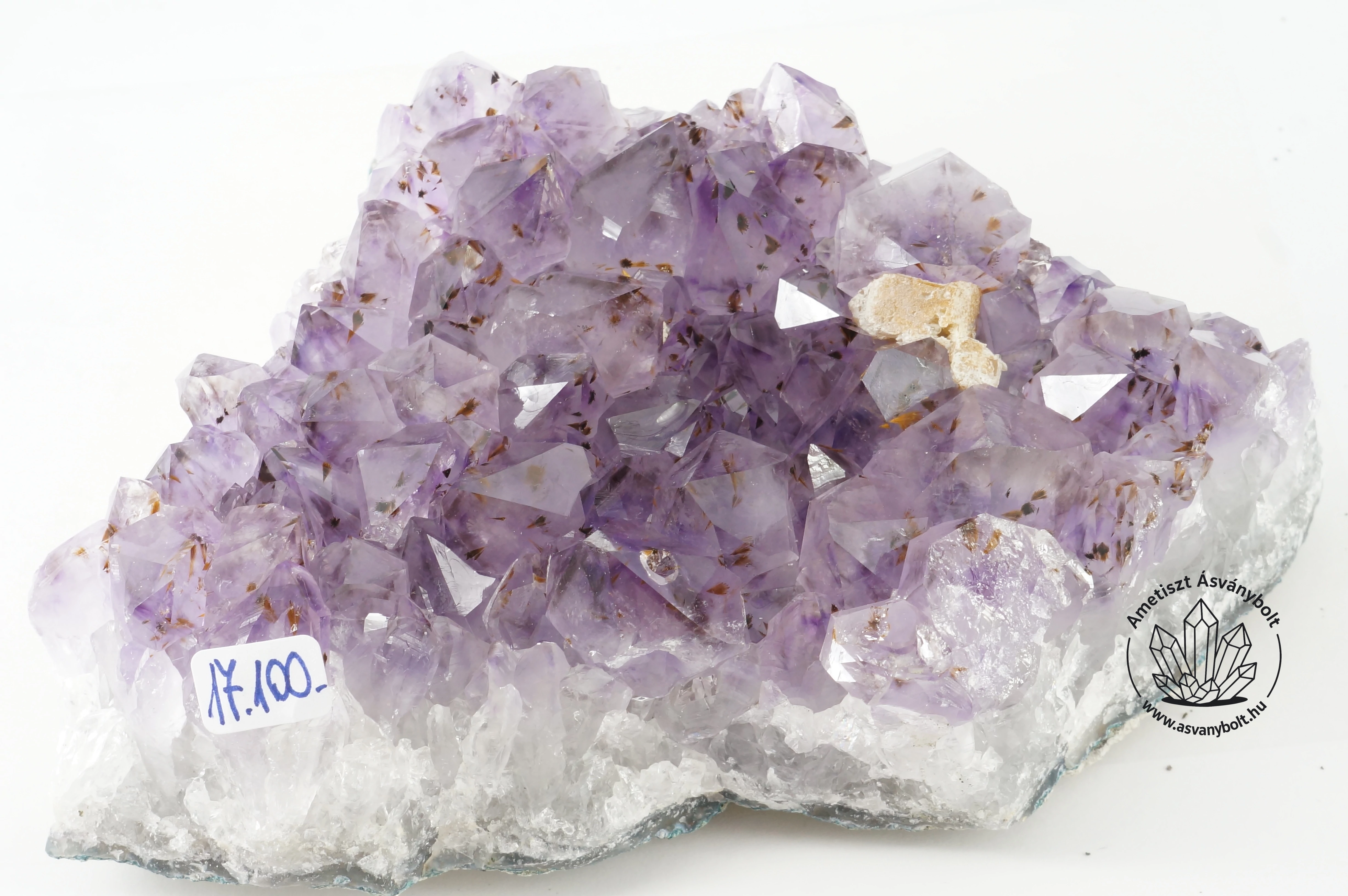 Ametiszt kristályos telep 17100