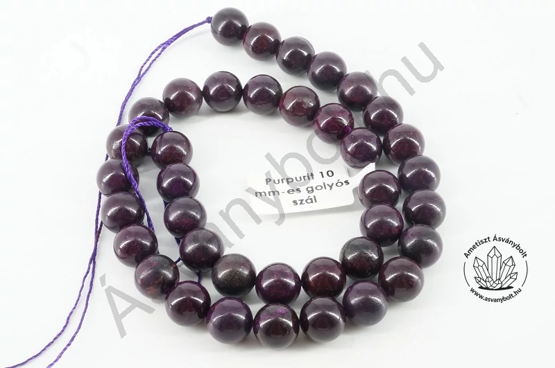 Purpurit 10 mm-es fúrt golyók 5 db
