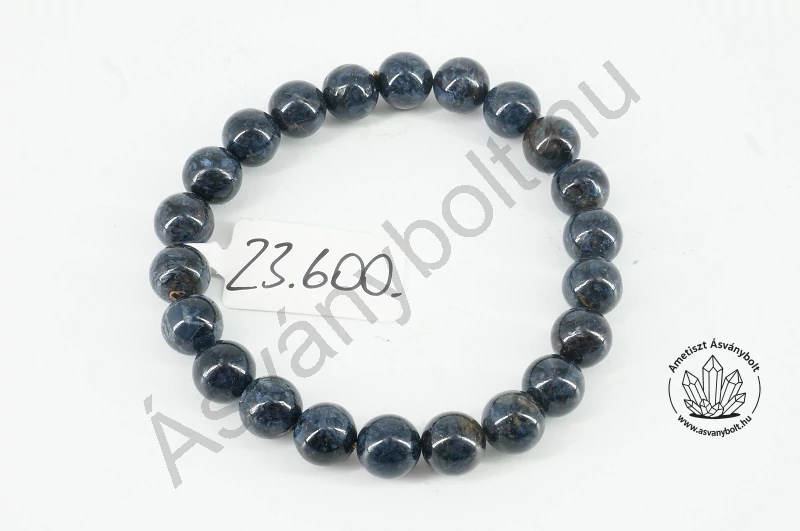 Pietersit kék 8 mm-es golyós karkötő 23600