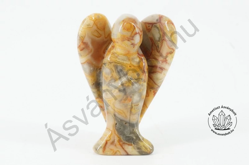 Achát mexikói közép angyal figura