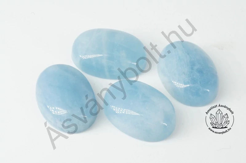 Akvamarin 13x18 mm-es kaboson