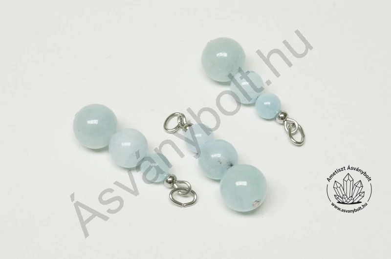 Akvamarin 3 golyós medálok