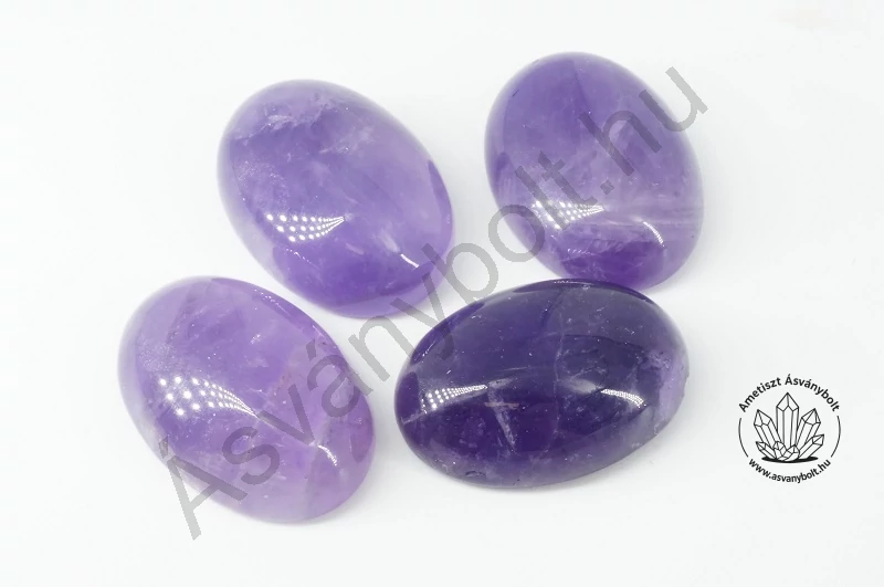 Ametiszt 13x18 mm-es kaboson