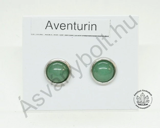 Aventurin 6-os félgömb füli nemesacélban