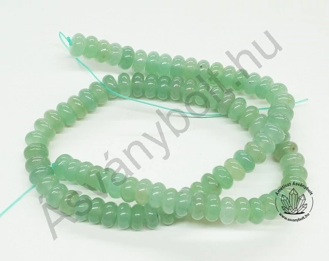 Aventurin 8 mm-es korong szál