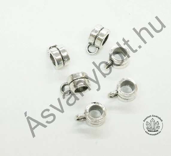 Bordás henger 6 mm karikás 10 db